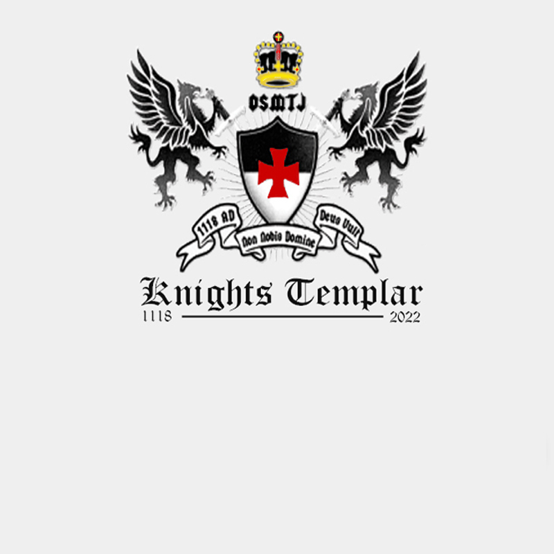 Knights Templar Coat of Arms O.S.M.T.J.