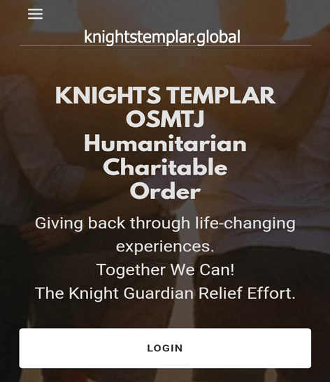 Snap shot of knights templar dot global website